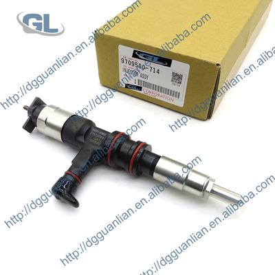Allgemeiner Schieneninjektor des echten Dieselkraftstoffs 095000-7140 33800-52000 für HYUNDAI HD35, HD75 Euro 4