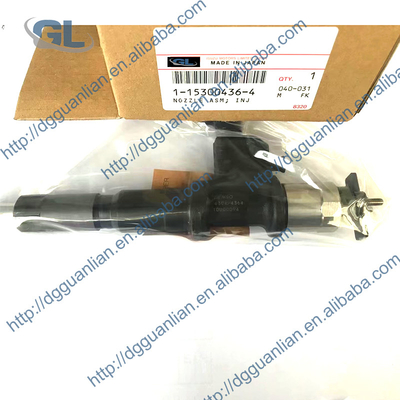 Allgemeiner Schienen-Brennstoff-Dieselinjektor-Zus 095000-6303 095000-6304 095000-6305 1-15300436-3 1-15300436-4 für ISUZU 6WG1