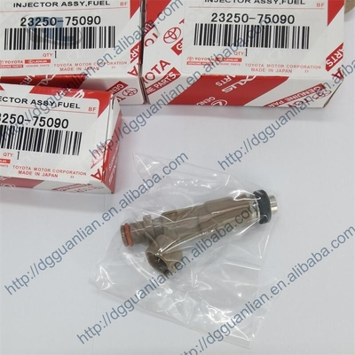 Kraftstoffeinspritzdüse der guten Qualität 23250-75090 2325075090 für Toyota-Küstenmotorschiff Hilux Land Cruiser 90 Prado
